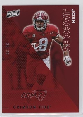 2023 Panini Father's Day Red 30/99 Josh Jacobs #31 14tx