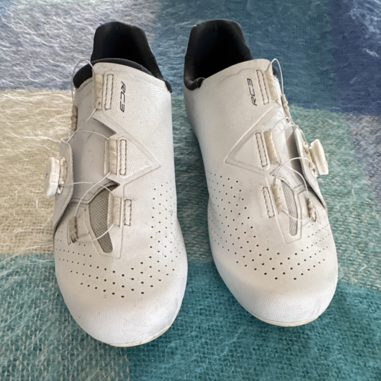 Shimano RC3 White Dial Closure Road Cycling Shoes Synthetic Breathable Unisex