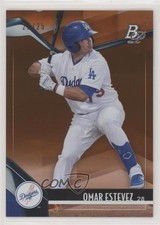 2021 Bowman Platinum Top Prospects Orange 22/25 Omar Estevez #TOP-51 4r2
