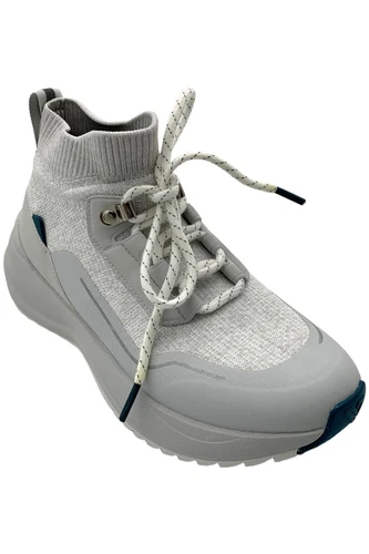 Vessi Women's Stormburst High Top Sneakers Space Frost White