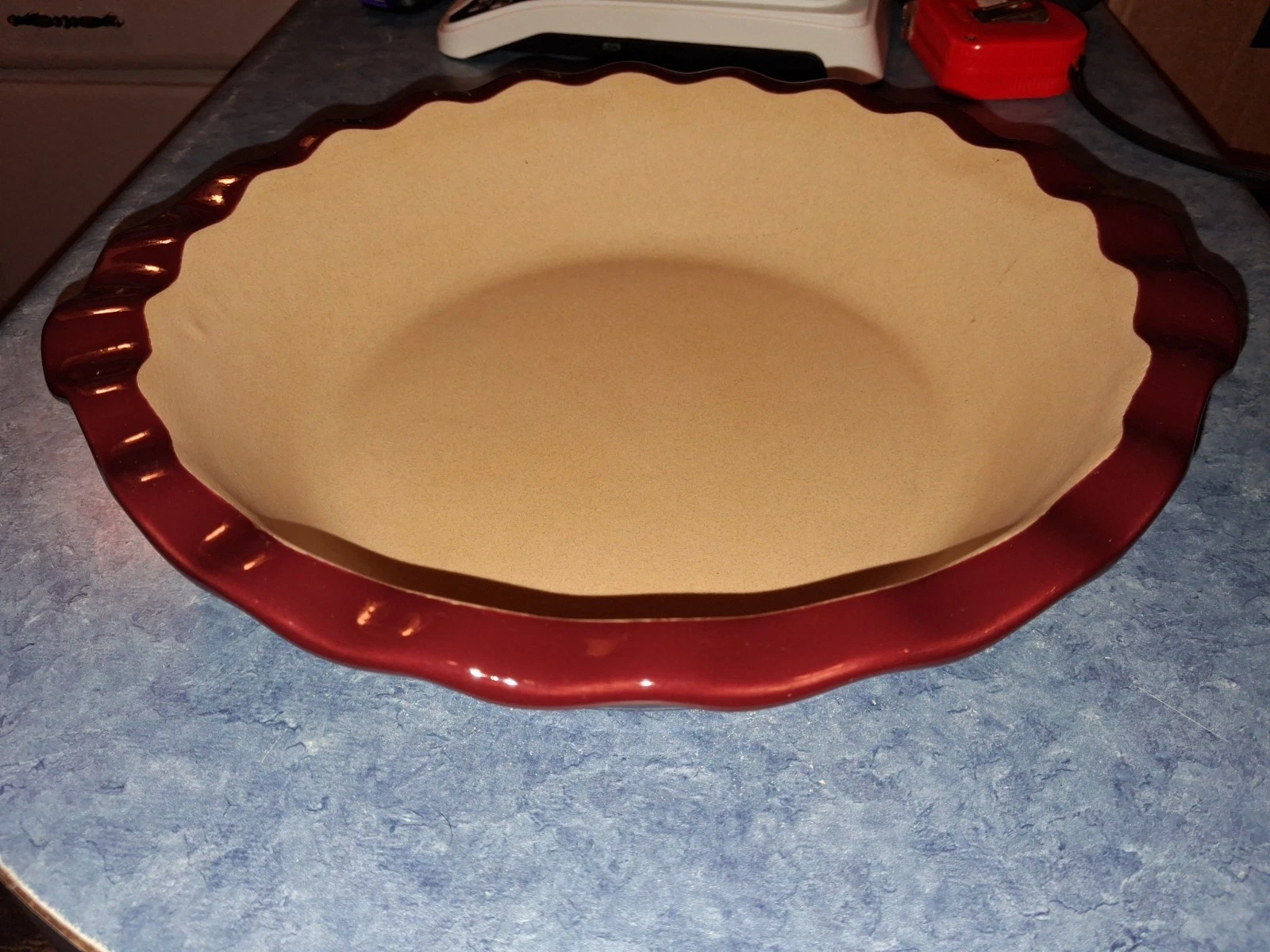 PAMPERED CHEF - FAMILY HERITAGE STONEWARE DEEP DISH PIE PLATE 9" Mint Condition!
Opens in a new wind