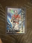 2025 Topps Chrome Cosmic Drake Maye Lightspeed LS-8 Patriots