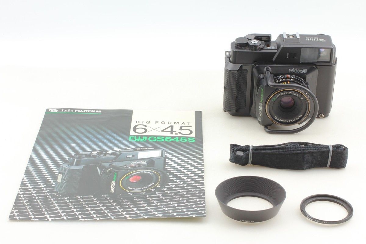 Top MINT w/ Hood] Fujifilm Fuji GS645S Pro Wide60 6x4.5 Film