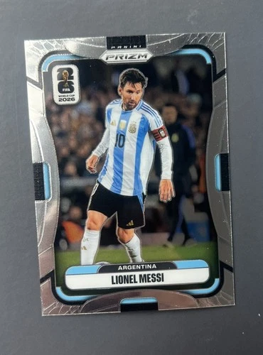 Lionel Messi 2026 Panini Prizm FIFA World Cup Base Set #10 Argentina