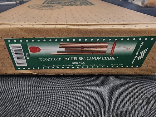 Woodstock Wind Chimes Johann Pachelbel Canon In D Chime Bronze Tuned Song