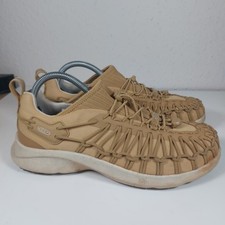 Keen Shoes Mens UK 7 Trainers Sneakers Hiking Bungee Trail Outdoor Beige Tan