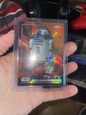 2024 Topps Chrome Star Wars R2-D2 Orange 20/25 Parallel AV-108  