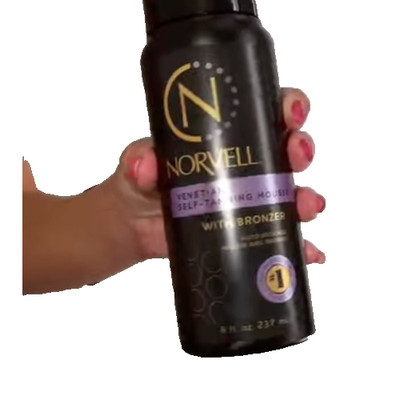 New Norvell Venetian Professional Self Tanning Mousse 8 oz Summer