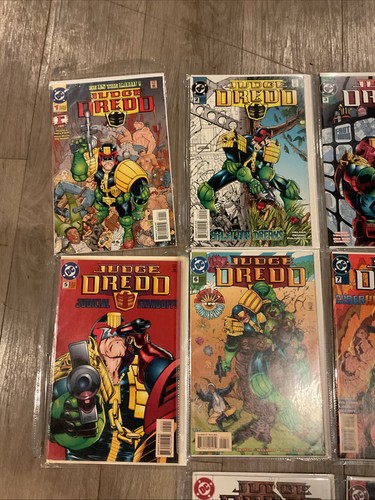 Judge Dredd 10 Issue Lot, DC Comics 1990’s, Legends Of The Law + More - Picture 2 of 4