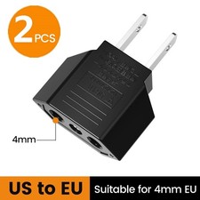 European EU To US American Adapter Plug Converter