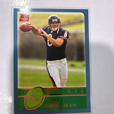 Topps 2003 Rex Grossman Chicago Bears #370 RC Rookie Base Football Card. rookie card picture