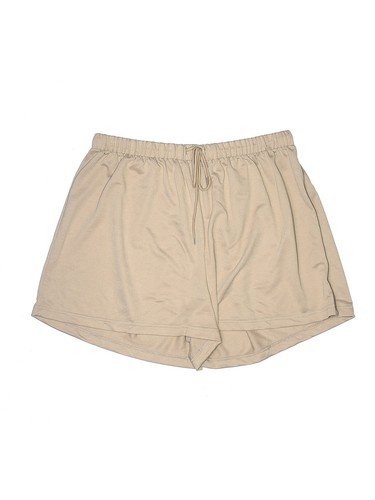 NYDJ Women Brown Khaki Shorts 0X Plus