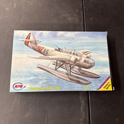 MPM 1/72 SCALE--FOKKER T-VIII w/G--COMPLETE IN OPENED BOX
