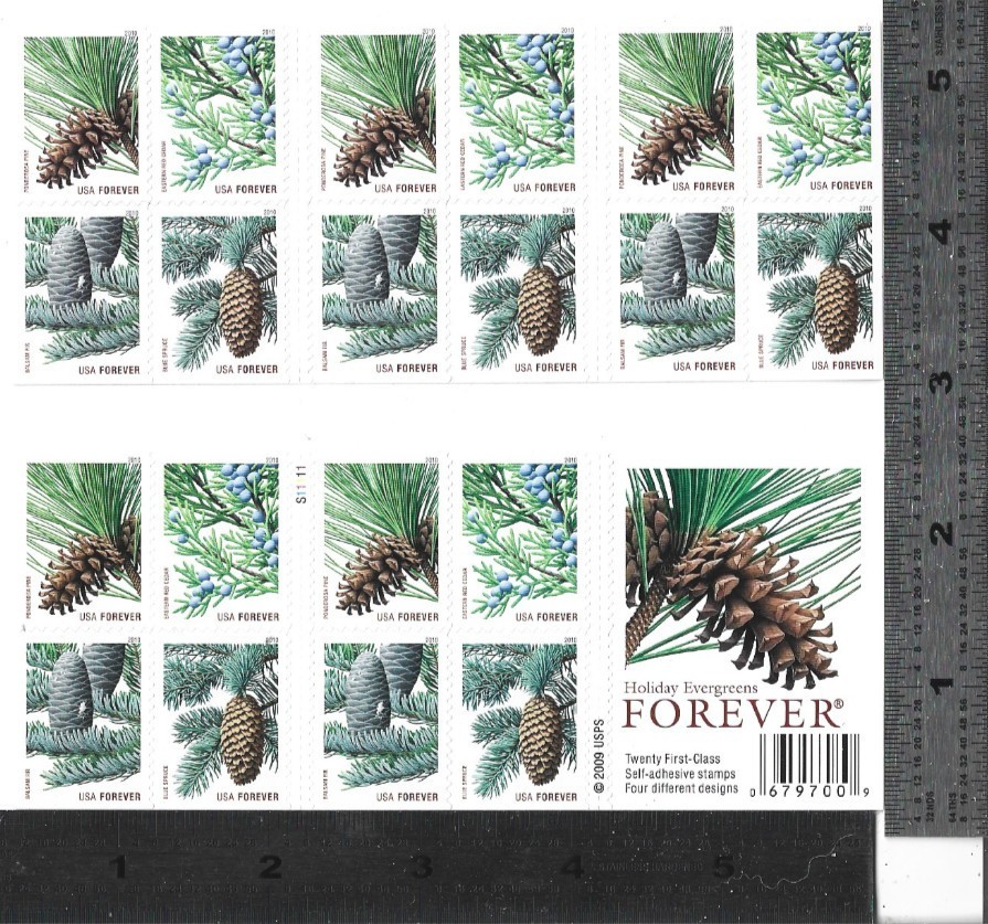 USPS sheet OF FOREVER STAMPS  (RETIRED DESIGNS)