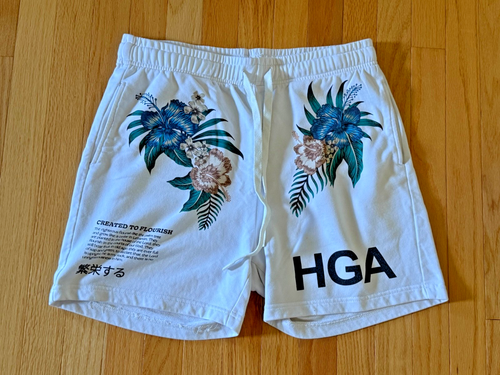 VGC Mens HGA His Glory Alone, rapper KB merch White Shorts, Size Large ...