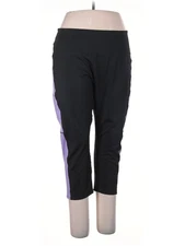Ruby Ribbon Women Purple Active Pants 3X Plus