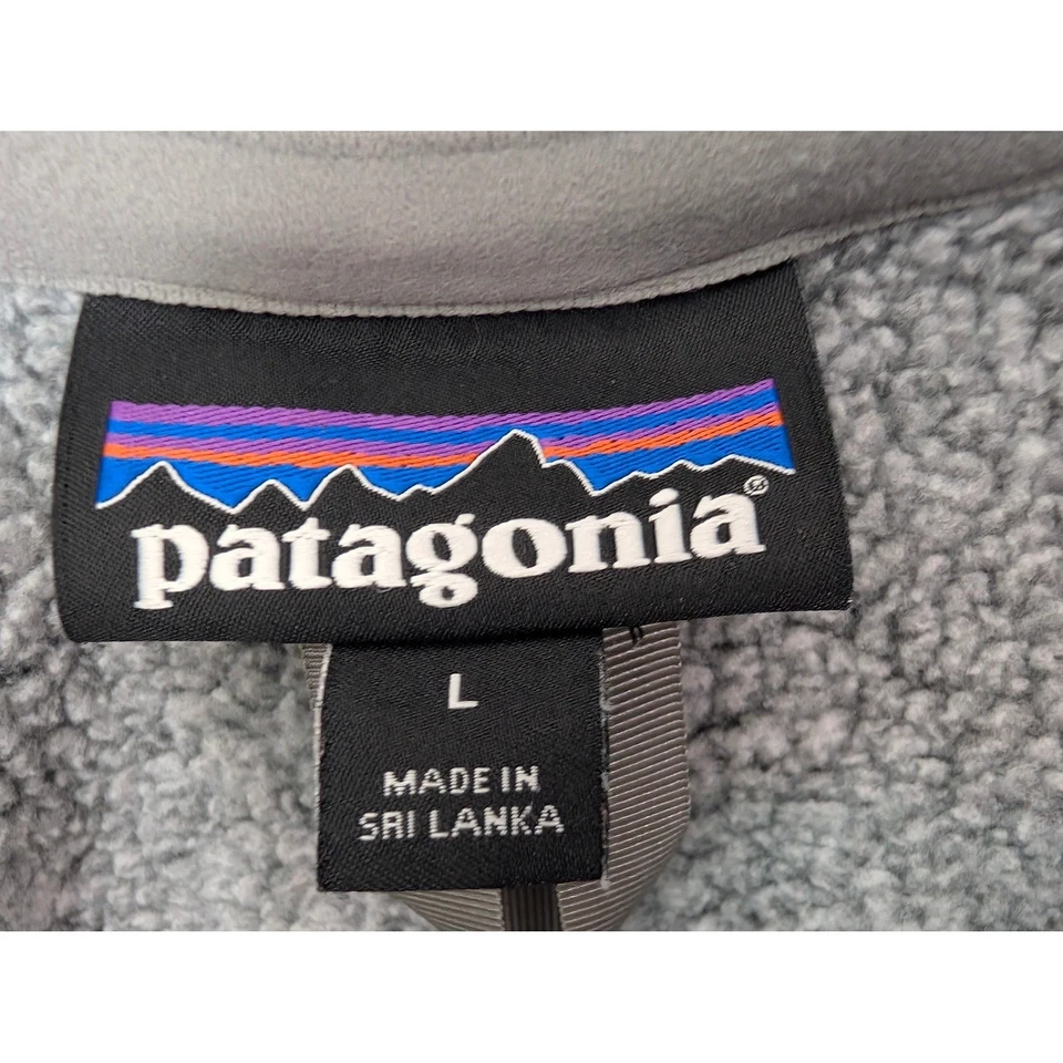 Patagonia Better Suéter Polar Cremallera Completa Chaqueta Gris Mujer Grande Gorpcore 25542 Foto 2 de 4