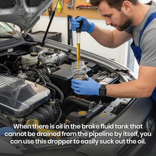 0.8L Brake Bleeder Vacuum Pump Kit Fluid Extractor Master Cylinder Bleeder Kit