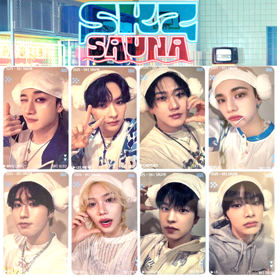 STRAY KIDS JYP JAPAN POPUP SAUNA PHOTOCARD BONUS FOR PURCHASES
