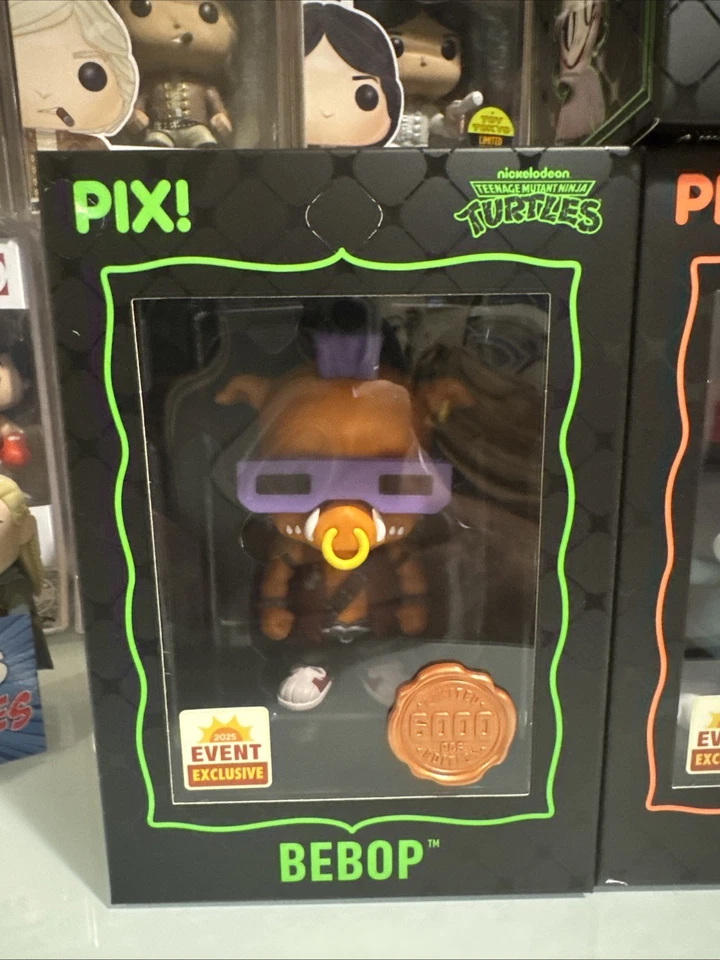 Thrilljoy Pix! 2025 SDCC TMNT BEBOP Figure LE 6000