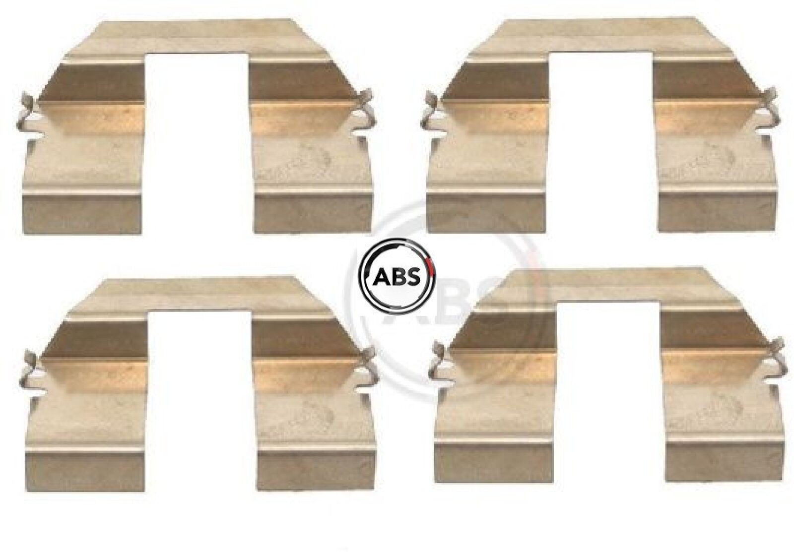 A.B.S. 1232Q ZubehöRsatz FüR Scheibenbremsbelag ZubehöRsatz Bremsbelag-image