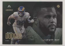 2021 Panini Luminance Lights Out Aaron Donald #LO-19 2qw