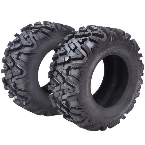 Set of 2 All-Terrain ATV/UTV Tire 26x11-12 6PR Heavy Duty, Mud & Trail Tubeless - Picture 1 of 6