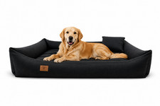  Hundebett mit Kissen Hundekorb Hundesofa Katzenbett Hunde Tier Bett 120 X 80 cm
