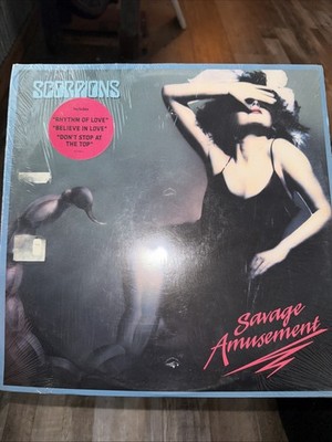 Scorpions Savage Amusement 1988 Vinyl LP