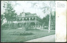 Hotel Kenmere Lake Kenosia Danbury CT postcard 1911