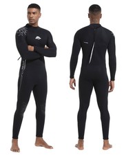Wetsuit for Men 2mm, Neoprene Wet Suits Back Zip in Cold Water Full Body Dive...