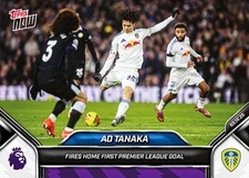 Ao Tanaka 2025-26 Premier League Topps Now #72 Leeds United Presale