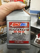 NEW AMSOIL Synthetic ATV-UTV  SAE 10W-40 Motor Oil - 1 Quart    1054