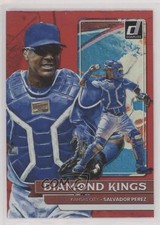 2022 Panini Donruss Diamond Kings Holo Red Salvador Perez #9 0m0g
