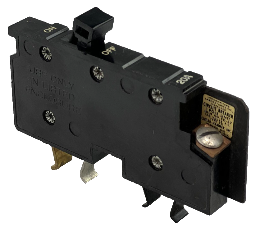 そるとんです Square D 20 Amp 1 Pole Type XO Circuit Breaker 120 Volt Cutler