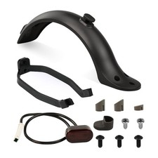 Scooter Rear Fender, Replacement Mudguard Bracket with Screws Hook and Tail L...