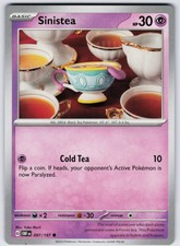 Sinistea 097/197 Obsidian Flames Pokemon NM