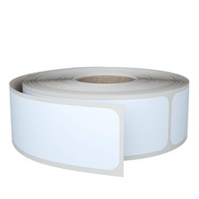 1x3 inch 7.5cm x 2.5cm Adhesive Labels Rectangle Sticker Rolls Pack 250 White