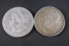 NobleSpirit (TSC) Desirable 2x 1889 Morgan Silver Dollar VF Very Fine