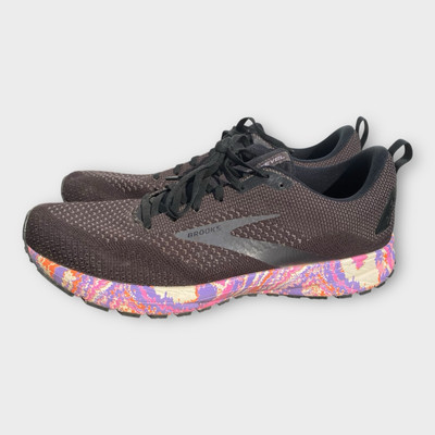 Brooks Revel 4 Men s 13 US D Medium Black Lilac Pink Empower Her Running Shoe