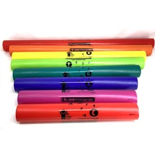 BOOMWHACKERS C Major Diatonic Scale Set Upper Octave Tuned Percussion Tubes