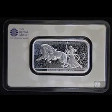 2025 Una And The Lion Silver 1 oz Bar .9999 (Sealed In Assay)