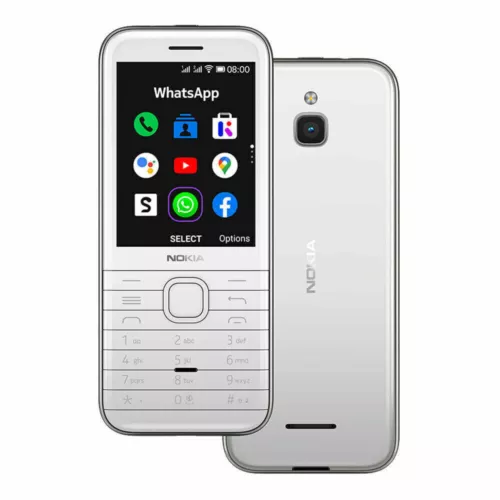 Original Nokia 8000 4G 2020 Dual Sim Unlocked Cell Phone 4GB ROM KaiOS GPS WIFI - Afbeelding 5 van 11