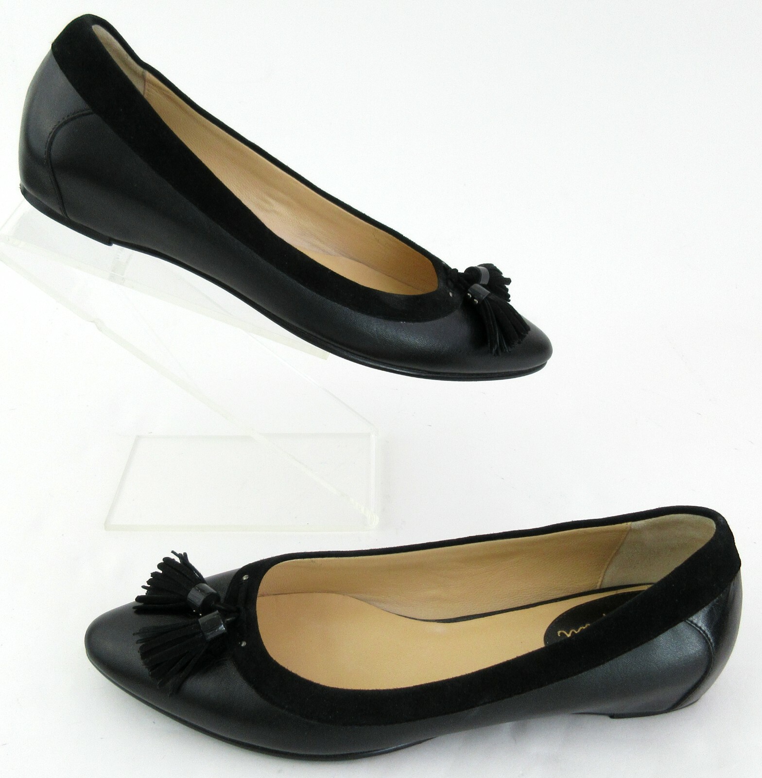 cole haan flats black