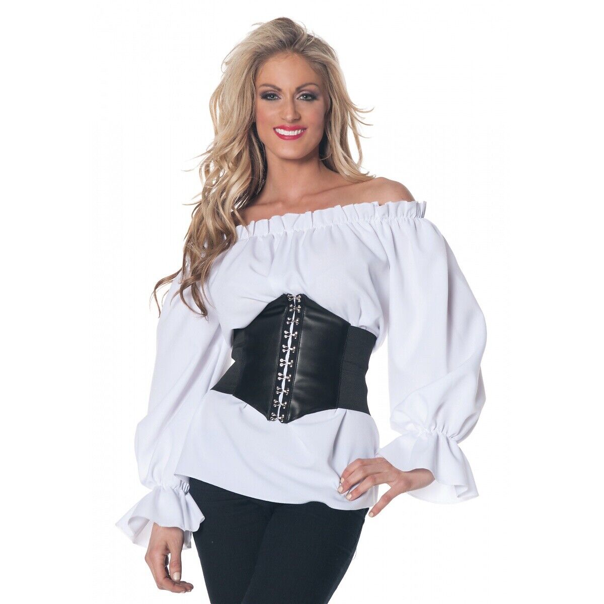 Pirate Shirt Ladies Adult Costume Pirate Shirt Ladies Adult Costume
