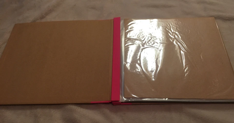 12x12 12” Scrapbook Album Pink And Beige New 20 Pages & 20 Protectors Foto 3 de 4