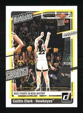 2024 Panini Caitlin Clark Collection Highlights #H11 Rookie RC Hawkeyes / Fever