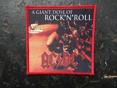 AC/DC Patch Hard Rock, Bluesrock, Rock  n  Roll Live Battle jacket 66