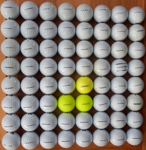 (64) BRIDGESTONE E12 and TOUR B USED GOLF BALLS in 5A/Mint CONDITION Why pay 4