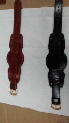 LOTTO STOCK CINTURINI IN PELLE x OROLOGIO - Tipo WINCHESTER MARRONE e NERO  | eBay